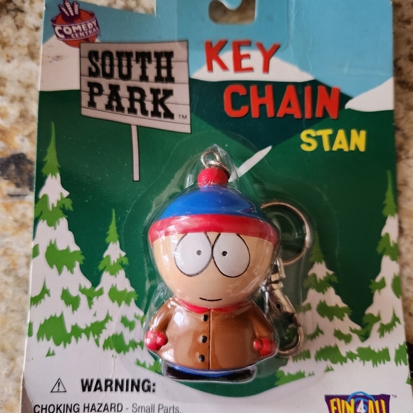 New Vintage South Park Key Chain Set - Of 6 Multicolor - Picture 14 of 15